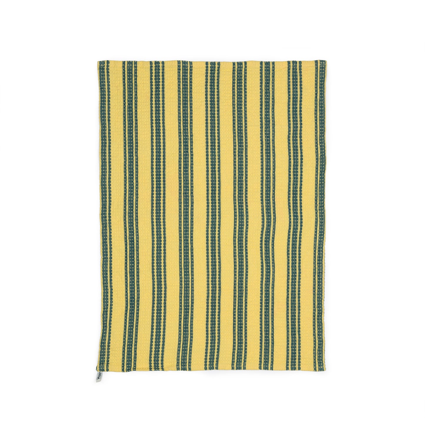 Cotton Tea Towel 2 Pack: Striped Burgundy