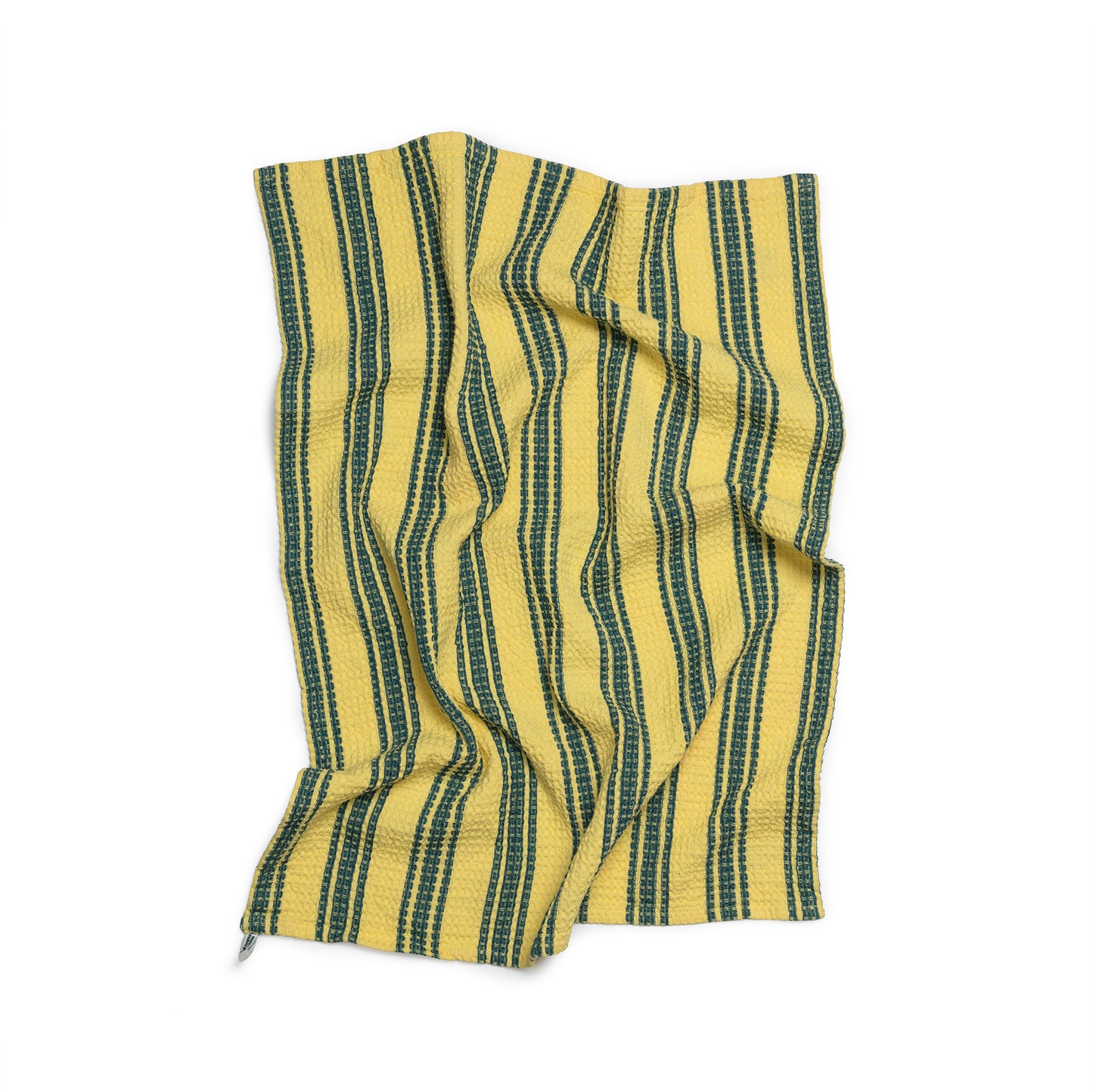 Cotton Tea Towel 2 Pack: Striped Burgundy