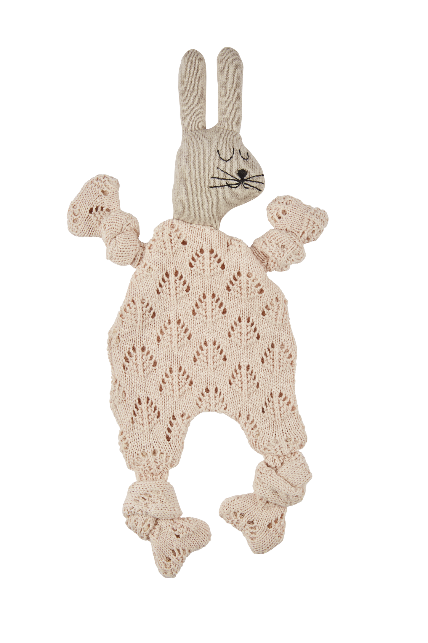 Bunny Textured Comforter: Pink
