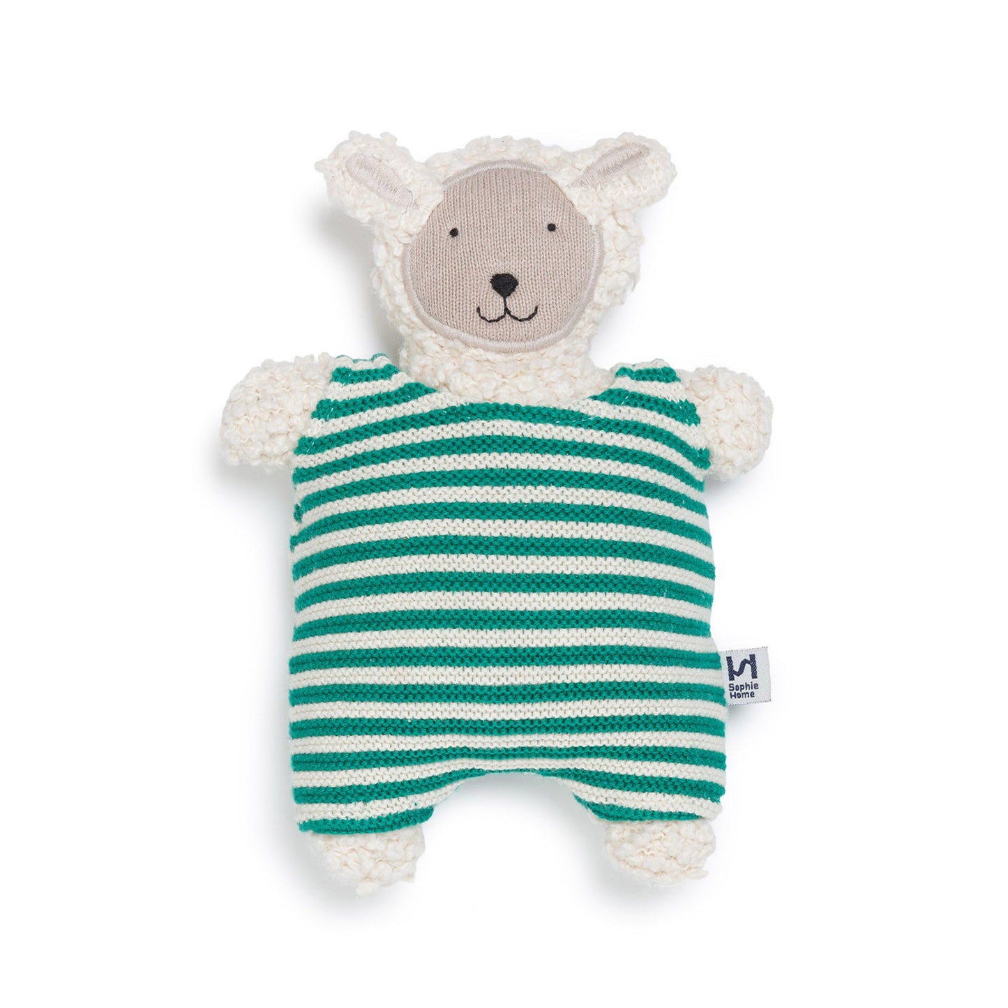 Full of Beans Sheep: Green Soft Toy