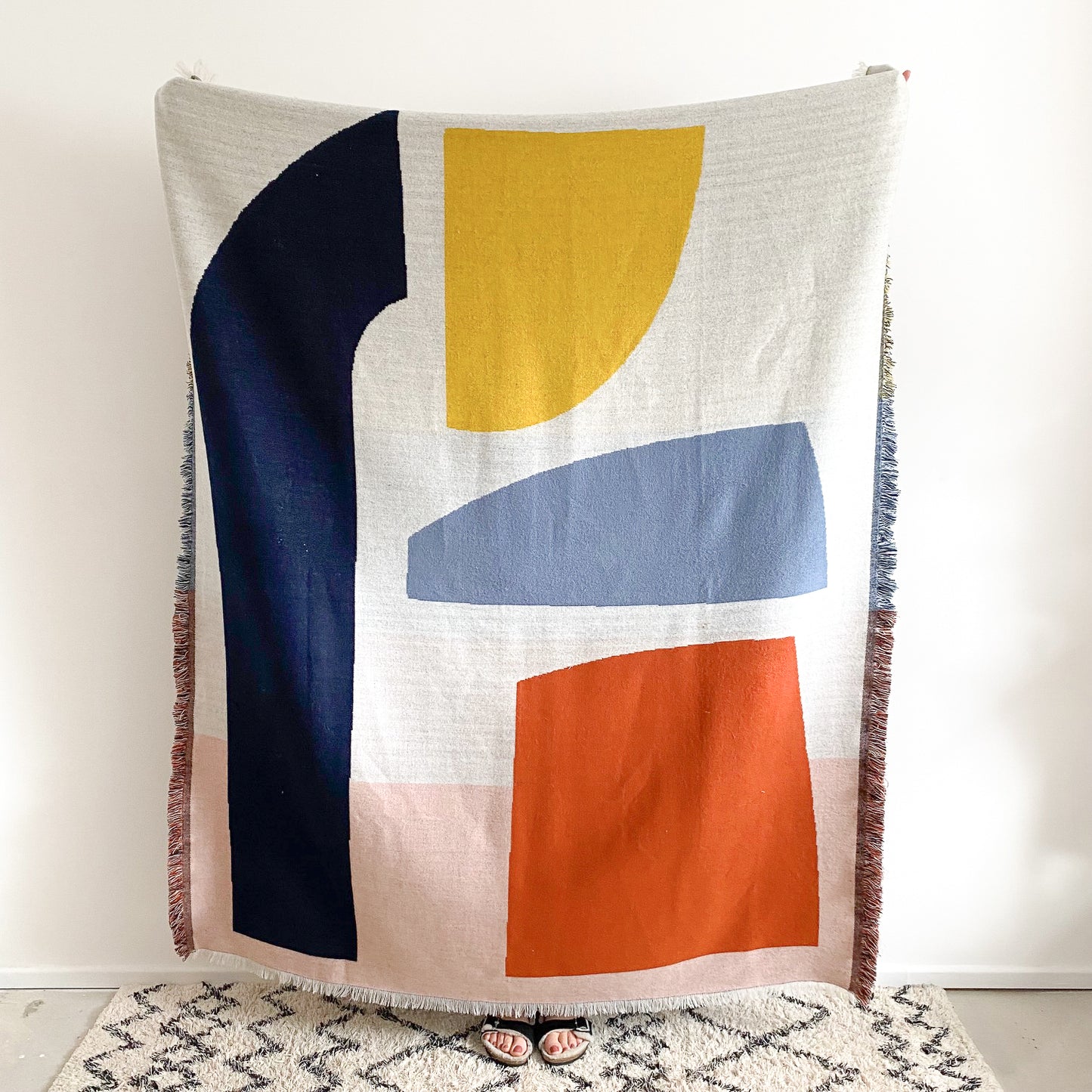 Form Merino Wool Blanket: Multi