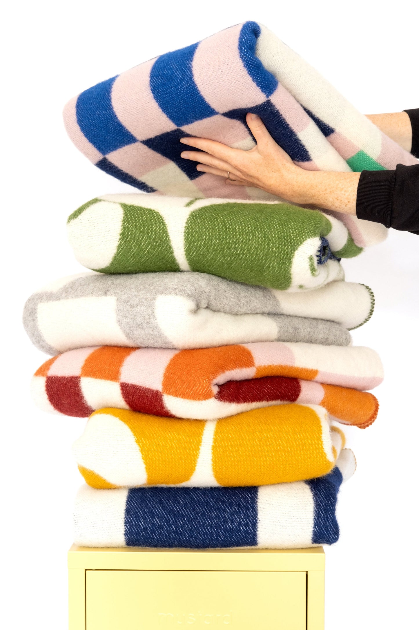 Studie Wool Blanket: Cobalt