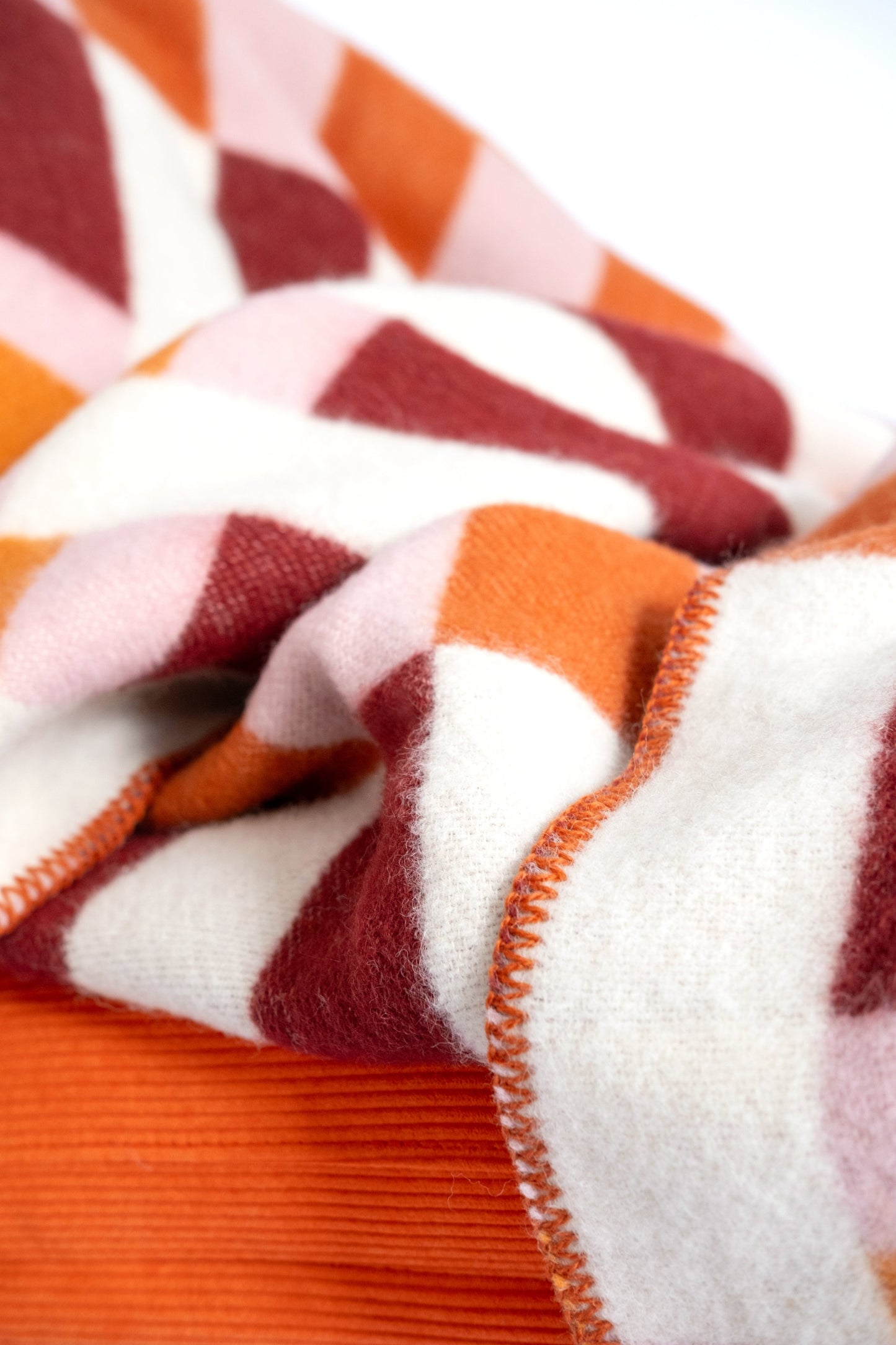Studie Wool Blanket: Orange