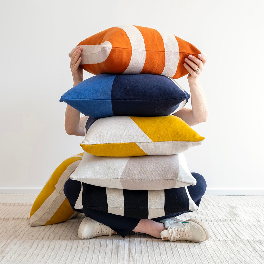 Cotton Knit Cushions