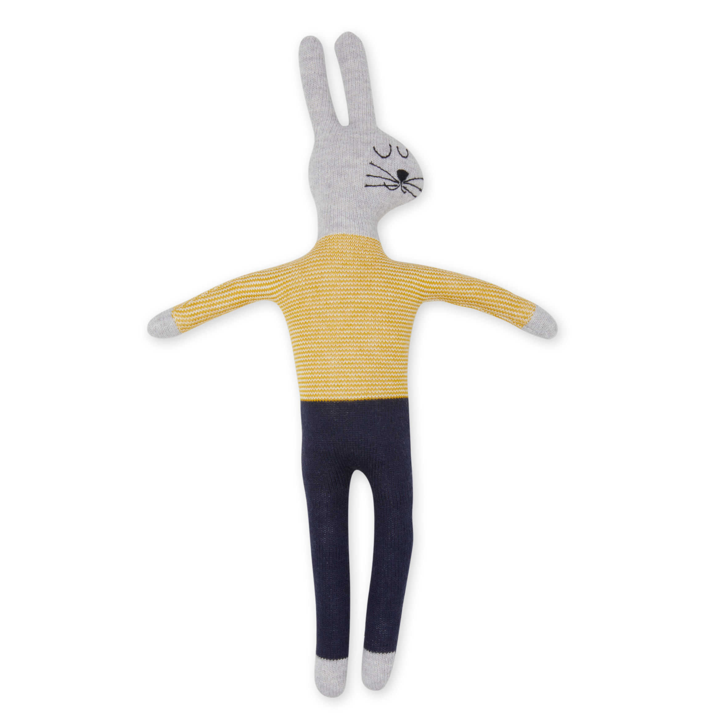 Rabbit Soft Toy: Citrus Stripe