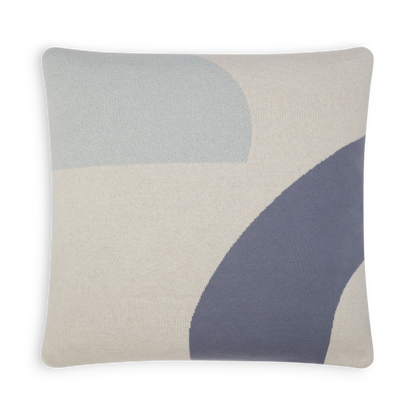 Form Cushion: Blue & Aqua