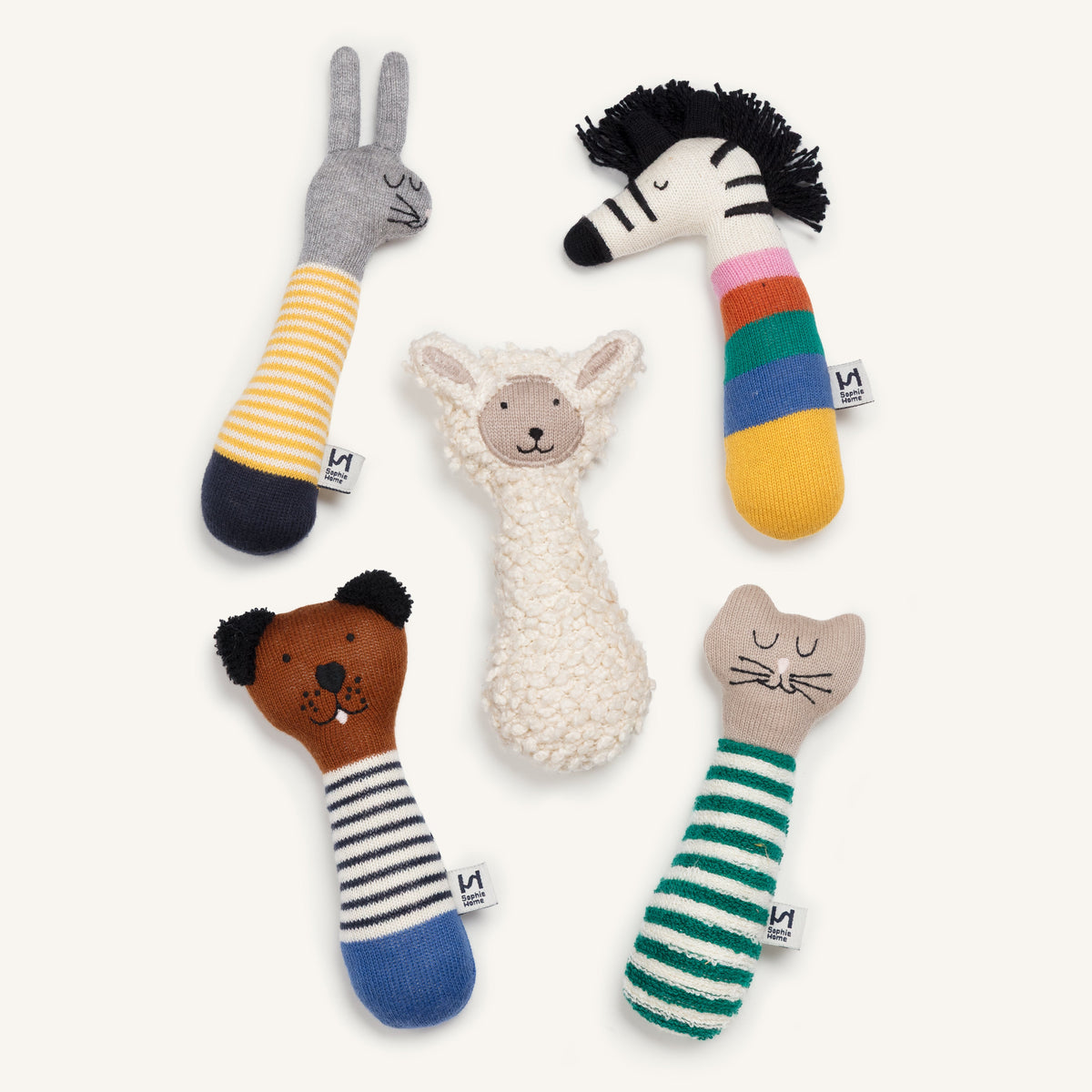Sheep Rattle: Ivory