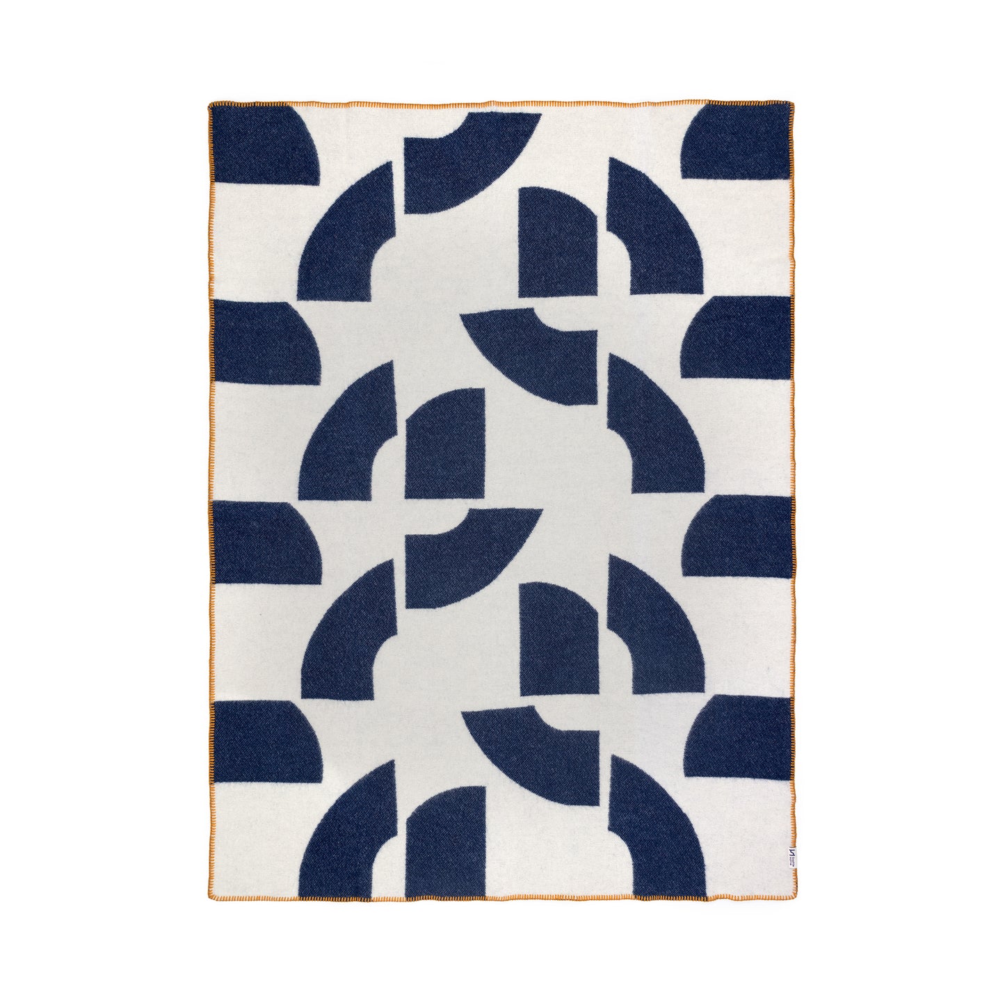 Deko Wool Blanket: Navy