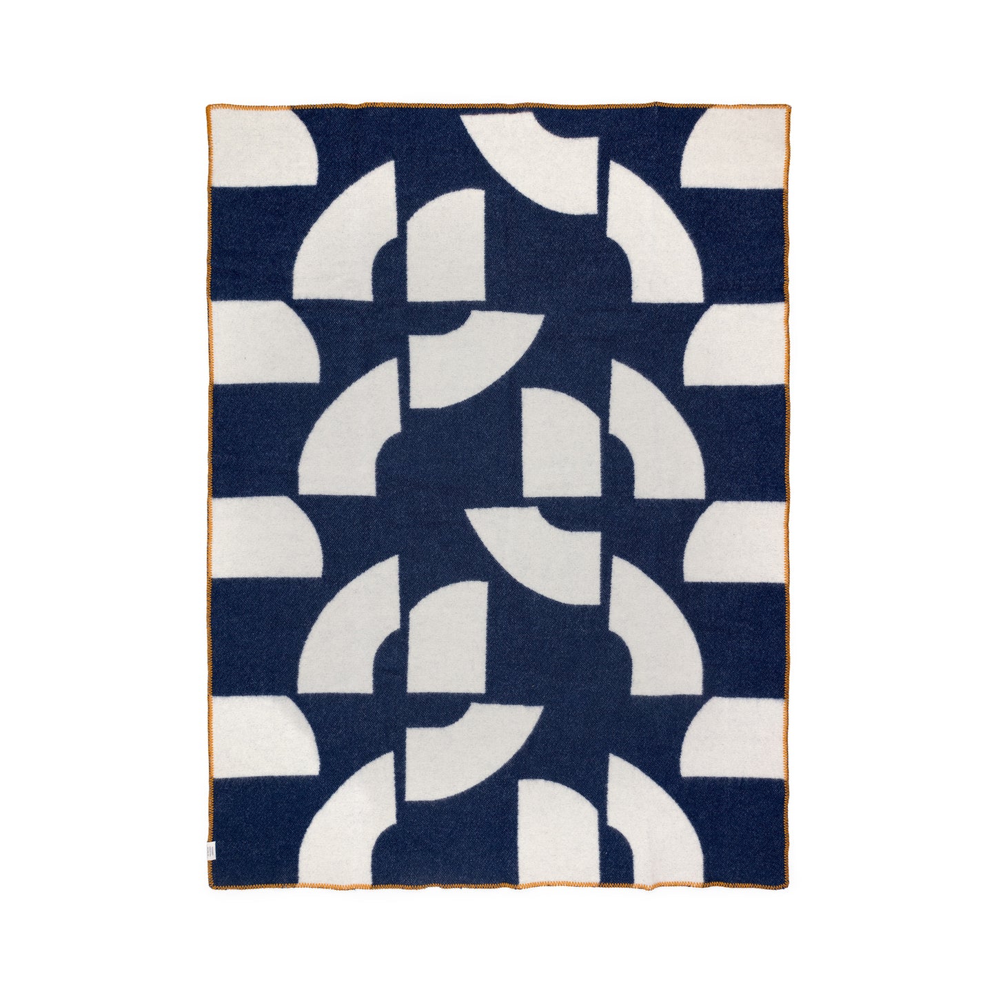 Deko Wool Blanket: Navy
