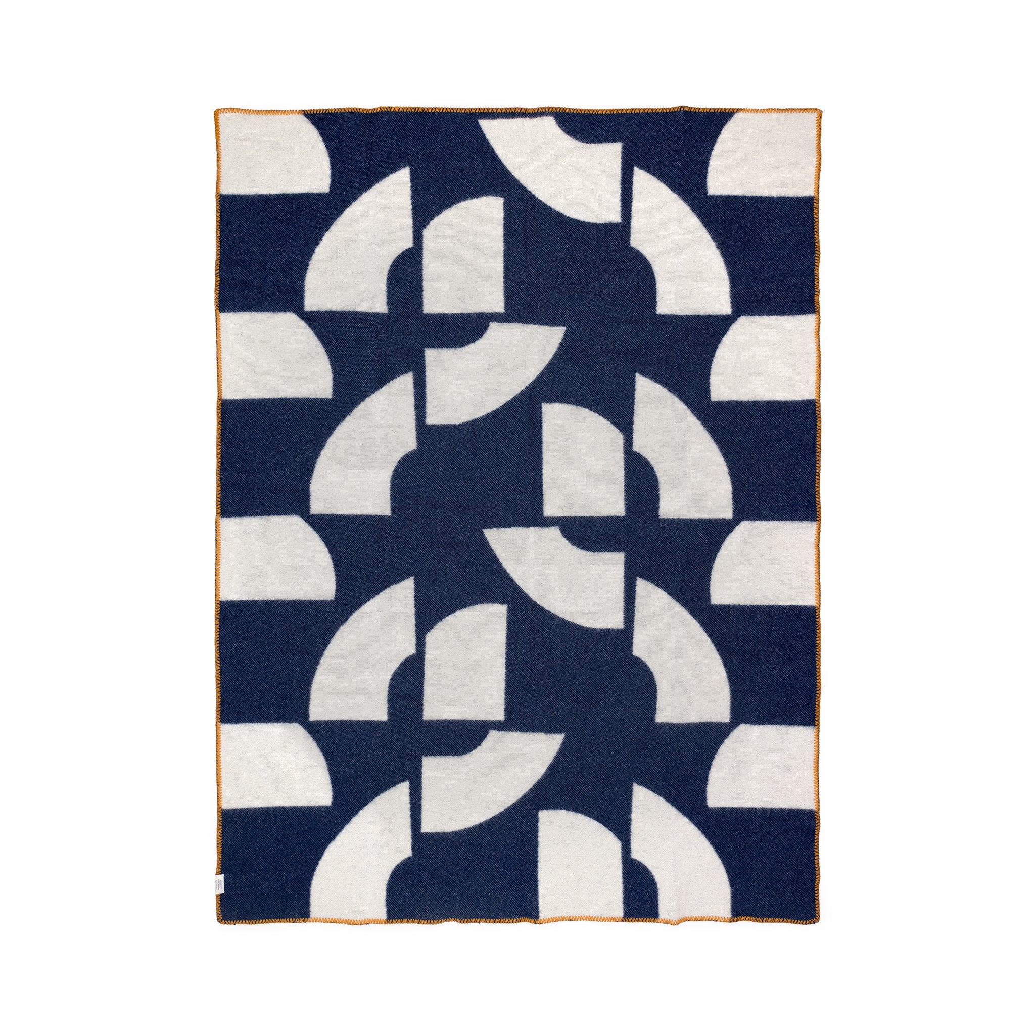 Deko Wool Blanket: Navy