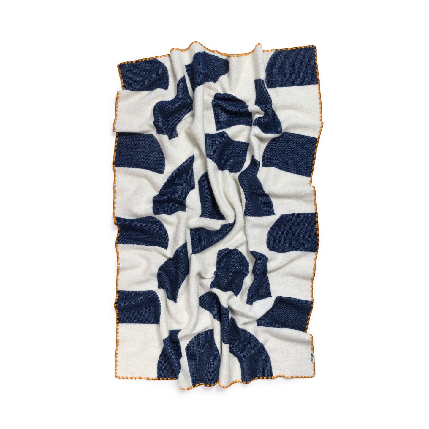 Deko Wool Blanket: Navy