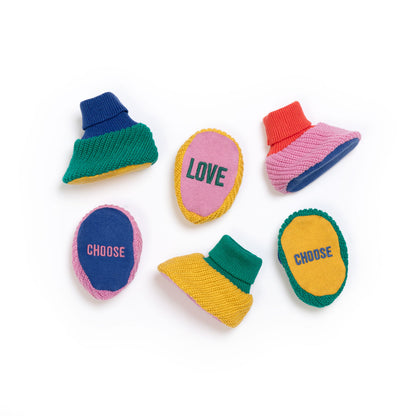 Choose Love Slippers: Yellow