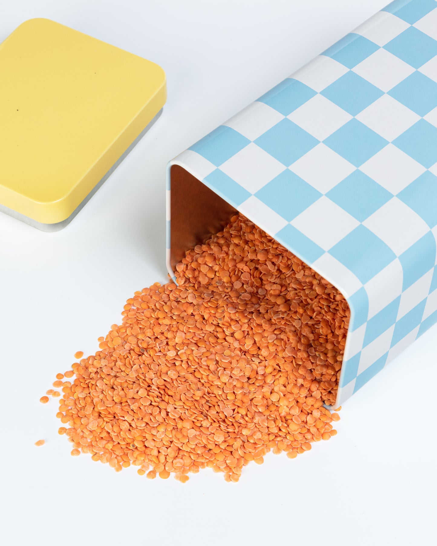 Check Airtight Storage Tin: Aqua
