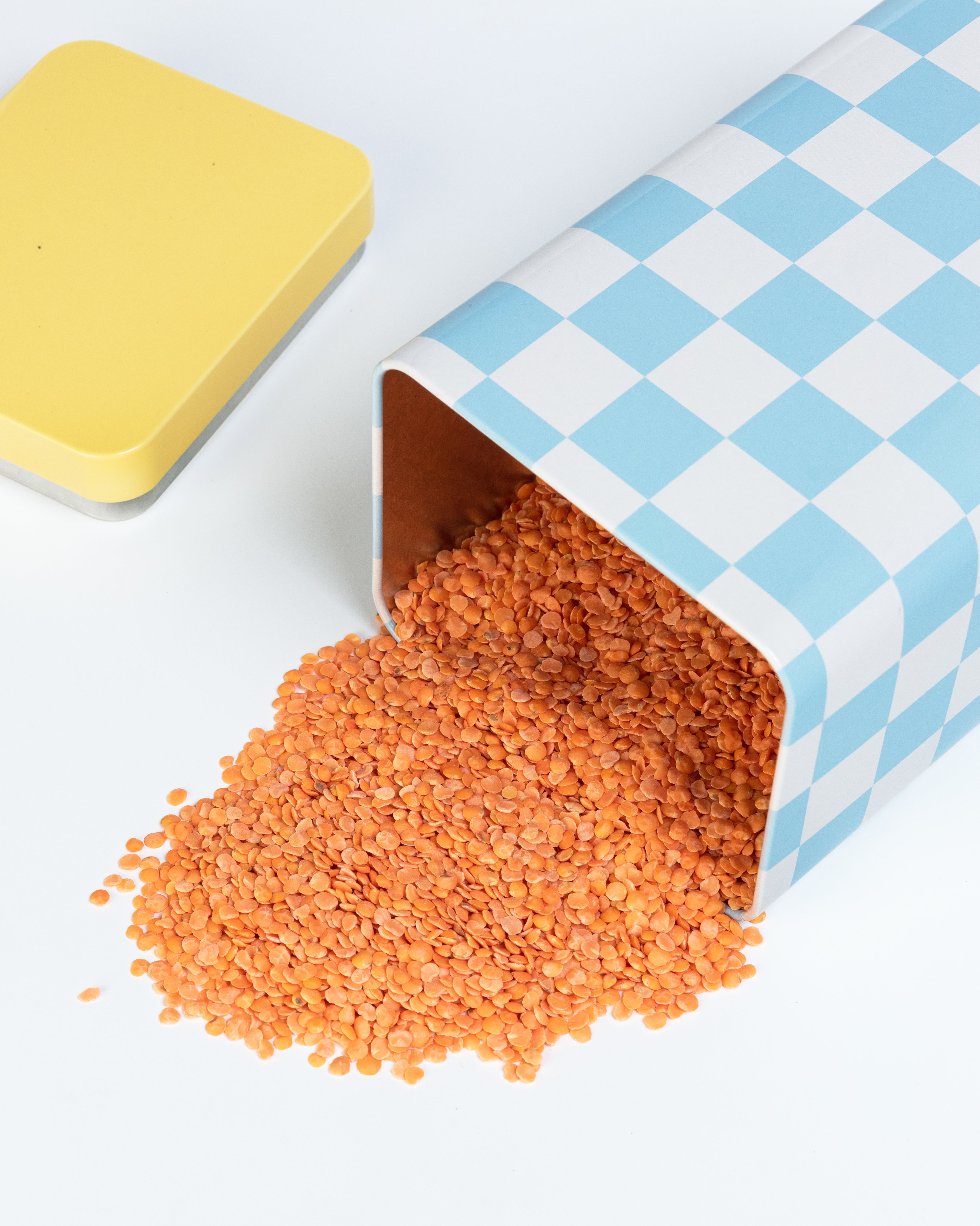 Check Airtight Storage Tin: Aqua