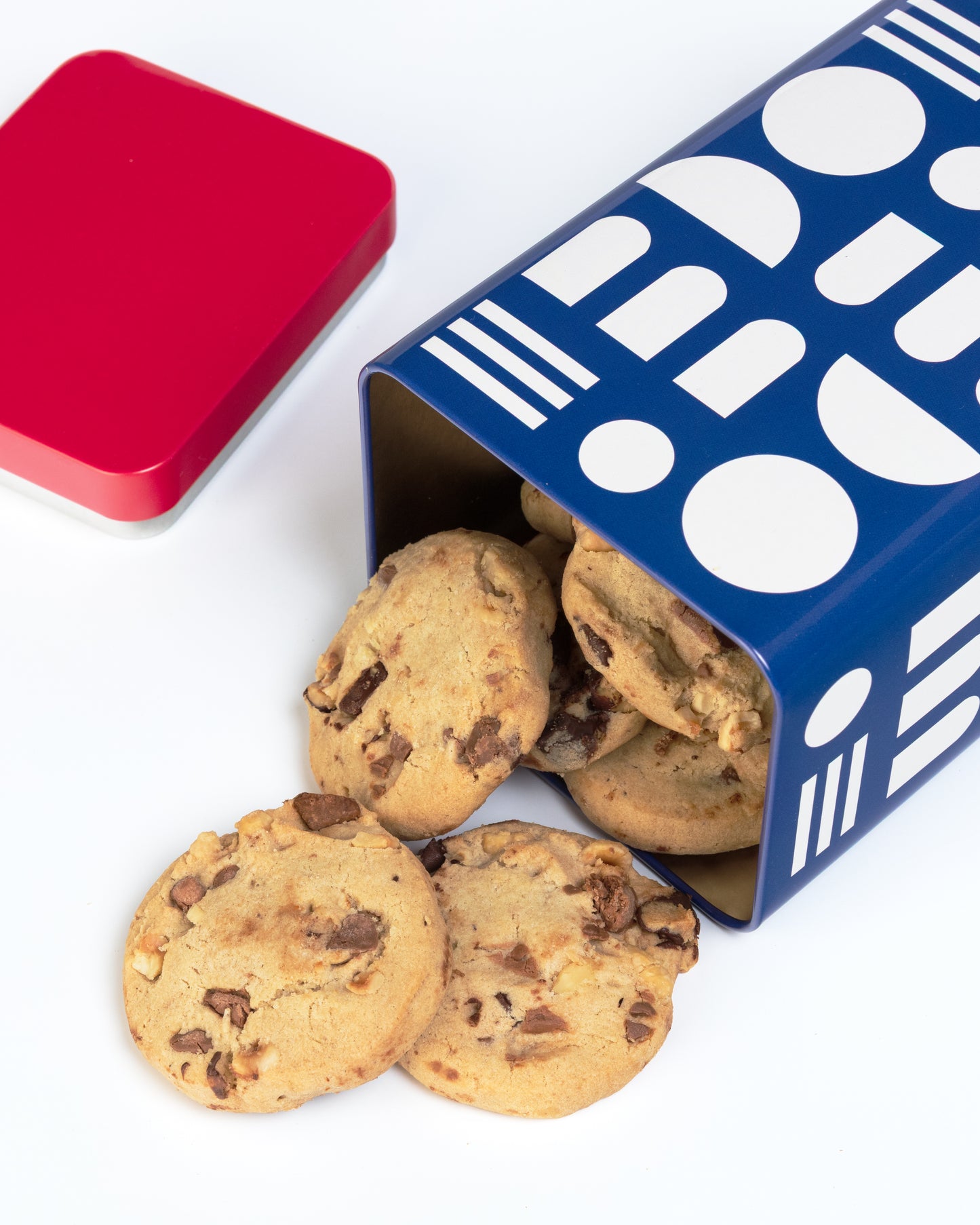 Stack the Dishes Airtight Storage Tin: Cobalt