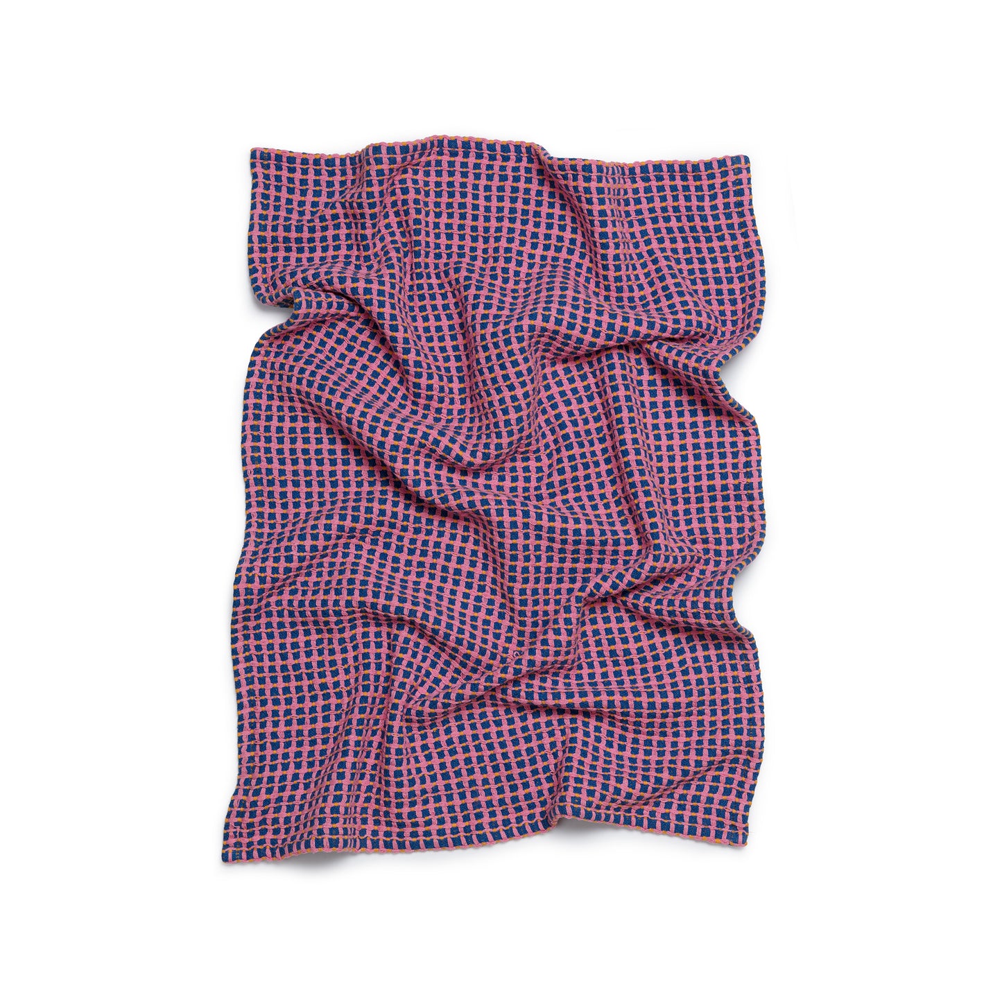 Recycled Materials Tea Towel 2 Pack: Cobalt