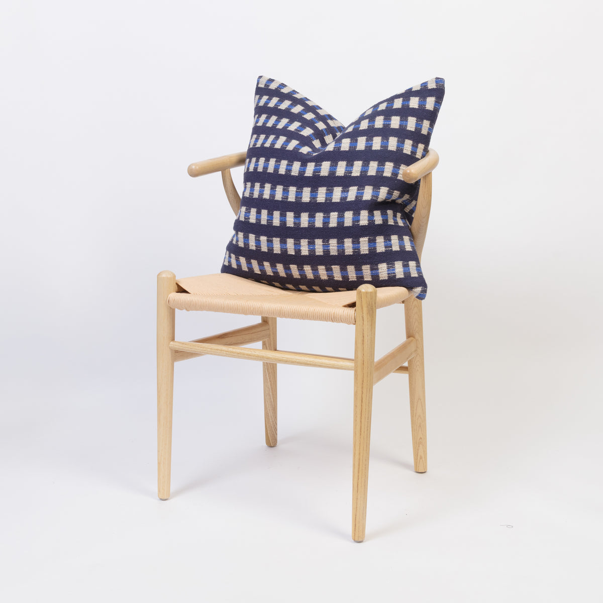 Hila Cushion: Cobalt