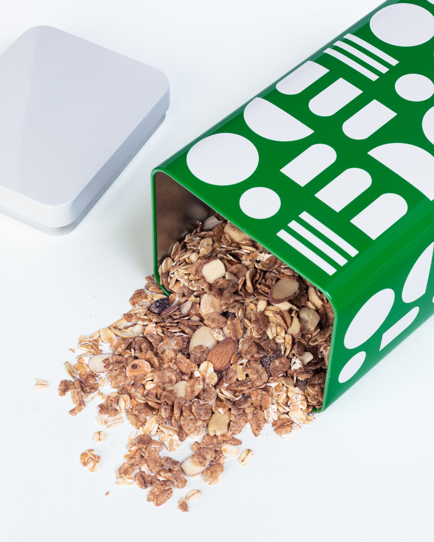 Stack the Dishes Airtight Storage Tin: Green