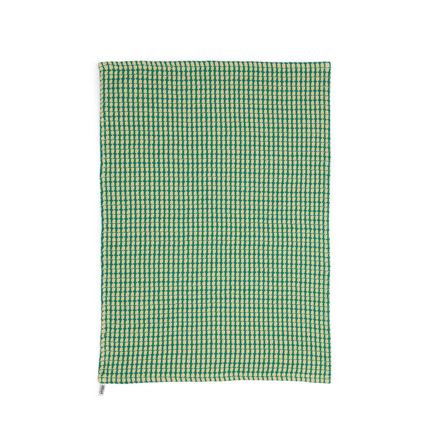 Recycled Materials Tea Towel 2 Pack: Yellow