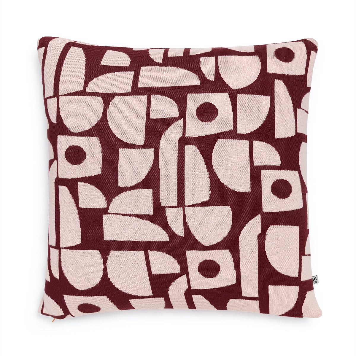 Bruten Mini Cushion: Burgundy
