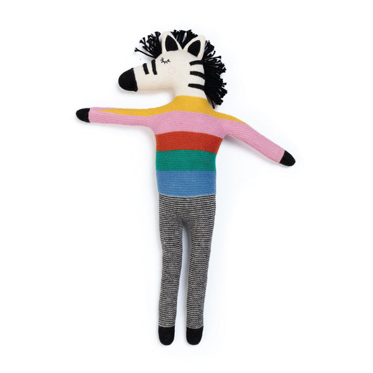 Zebra Doll: Rainbow