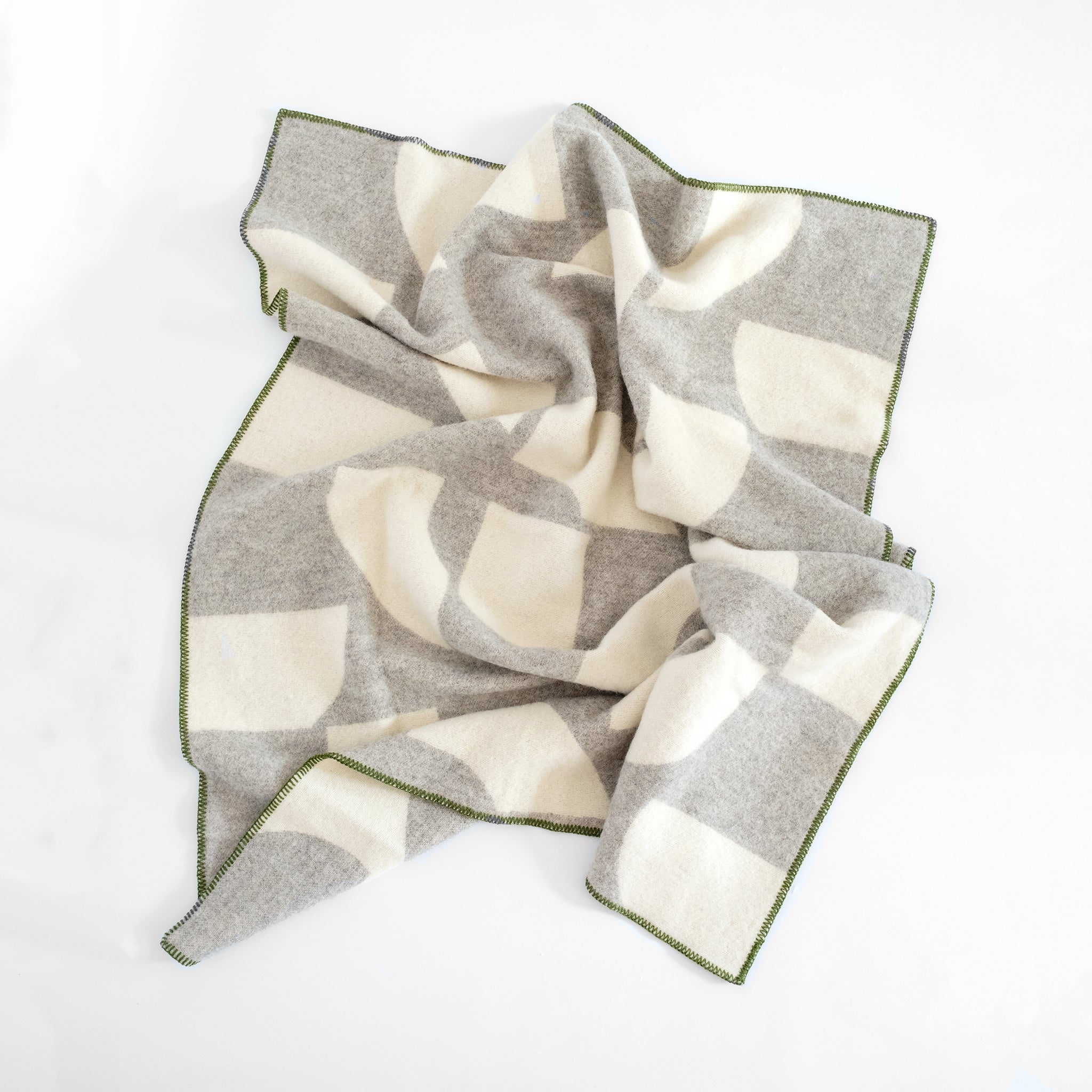 Deko Wool Blanket: Grey