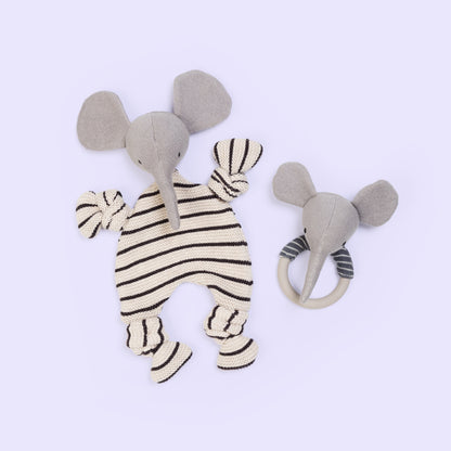 Elephant Teething Rattle