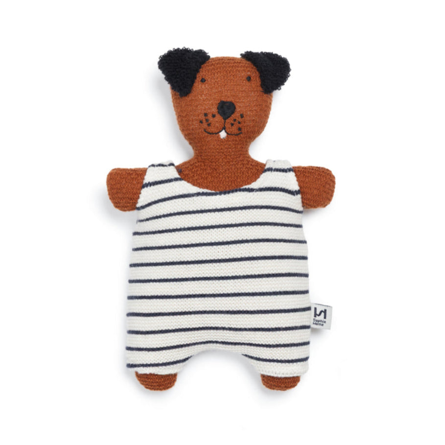 Full of Beans Dog: Navy Soft Toy