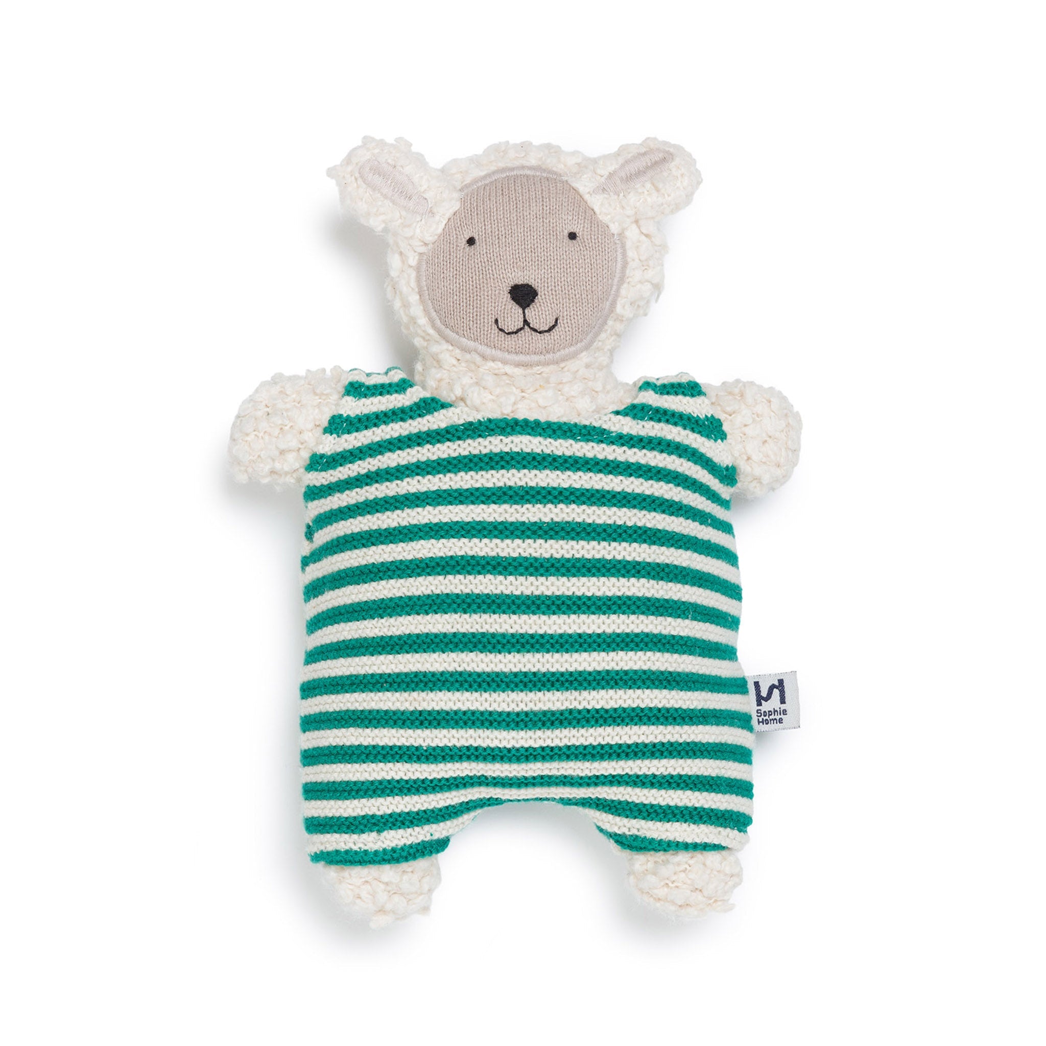 Full of Beans Sheep: Green Soft Toy