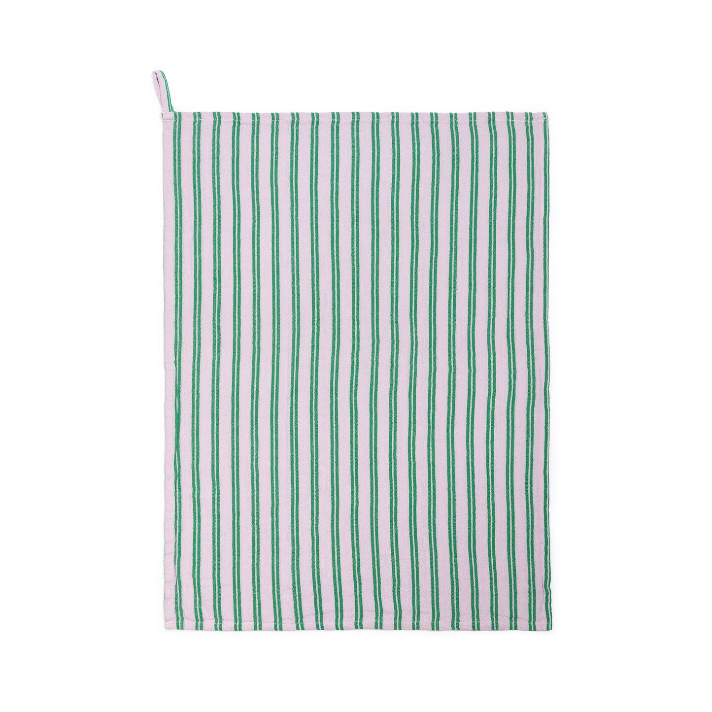 Striped Cotton Hand Towel: Lilac