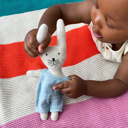 Rabbit Pocket Pal Rattle