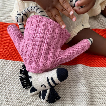 Zebra Ragdoll: Pink