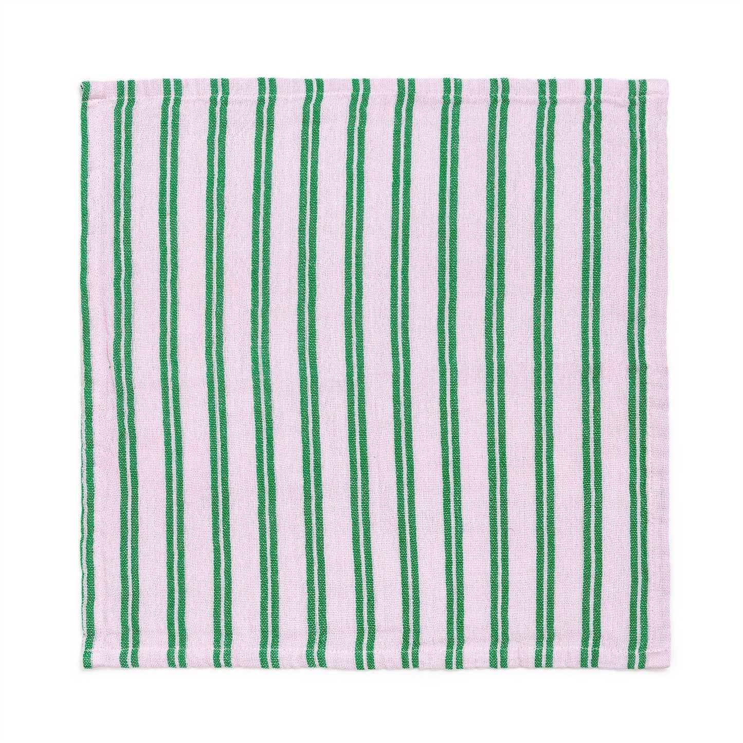 Striped Cotton Napkin 2 Pack: Lilac