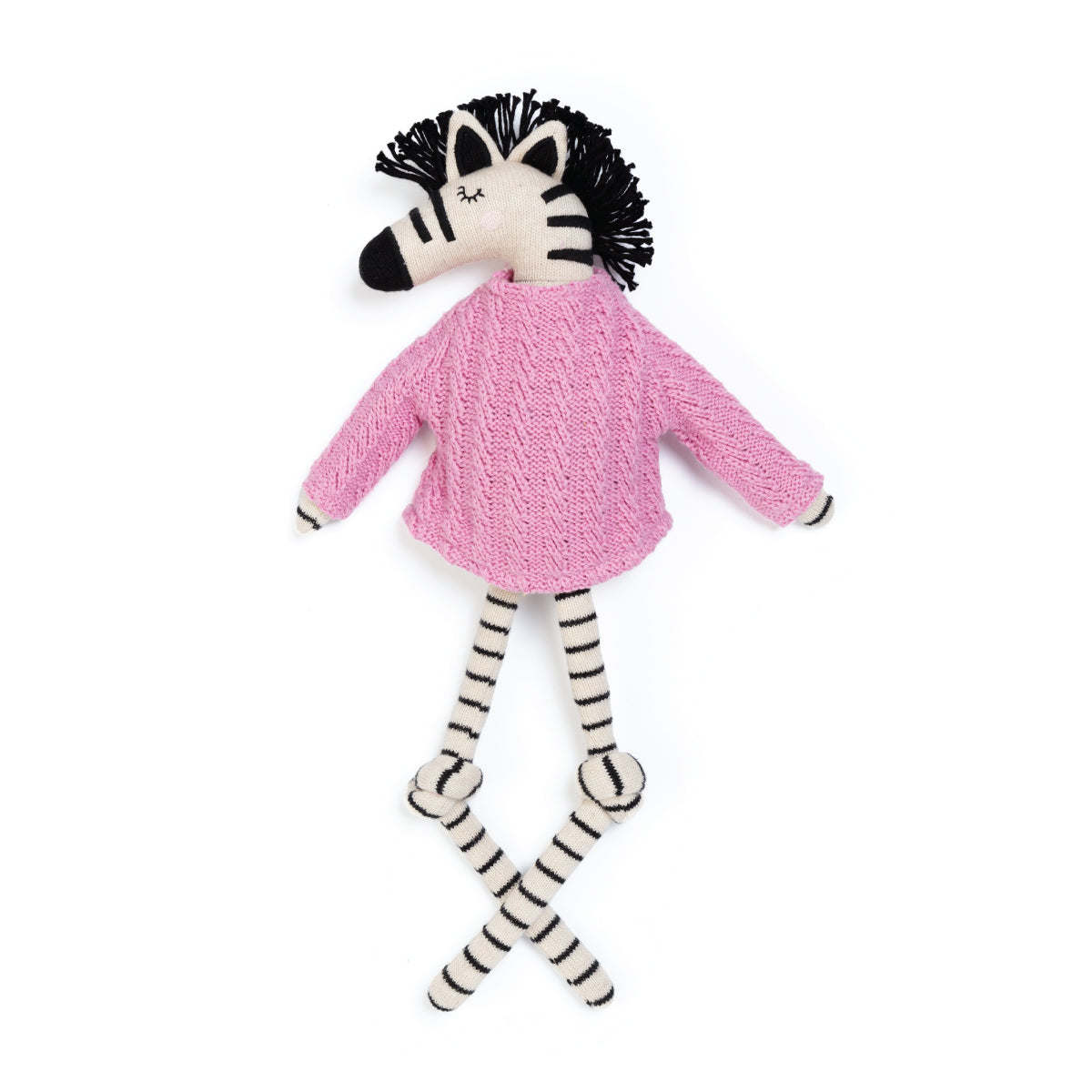 Zebra Ragdoll: Pink