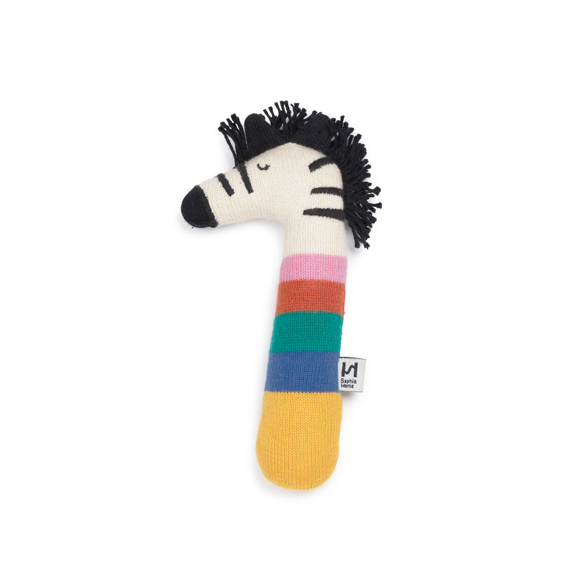 Zebra Rattle: Rainbow