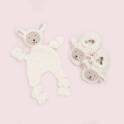 Sheep Booties: Boucle