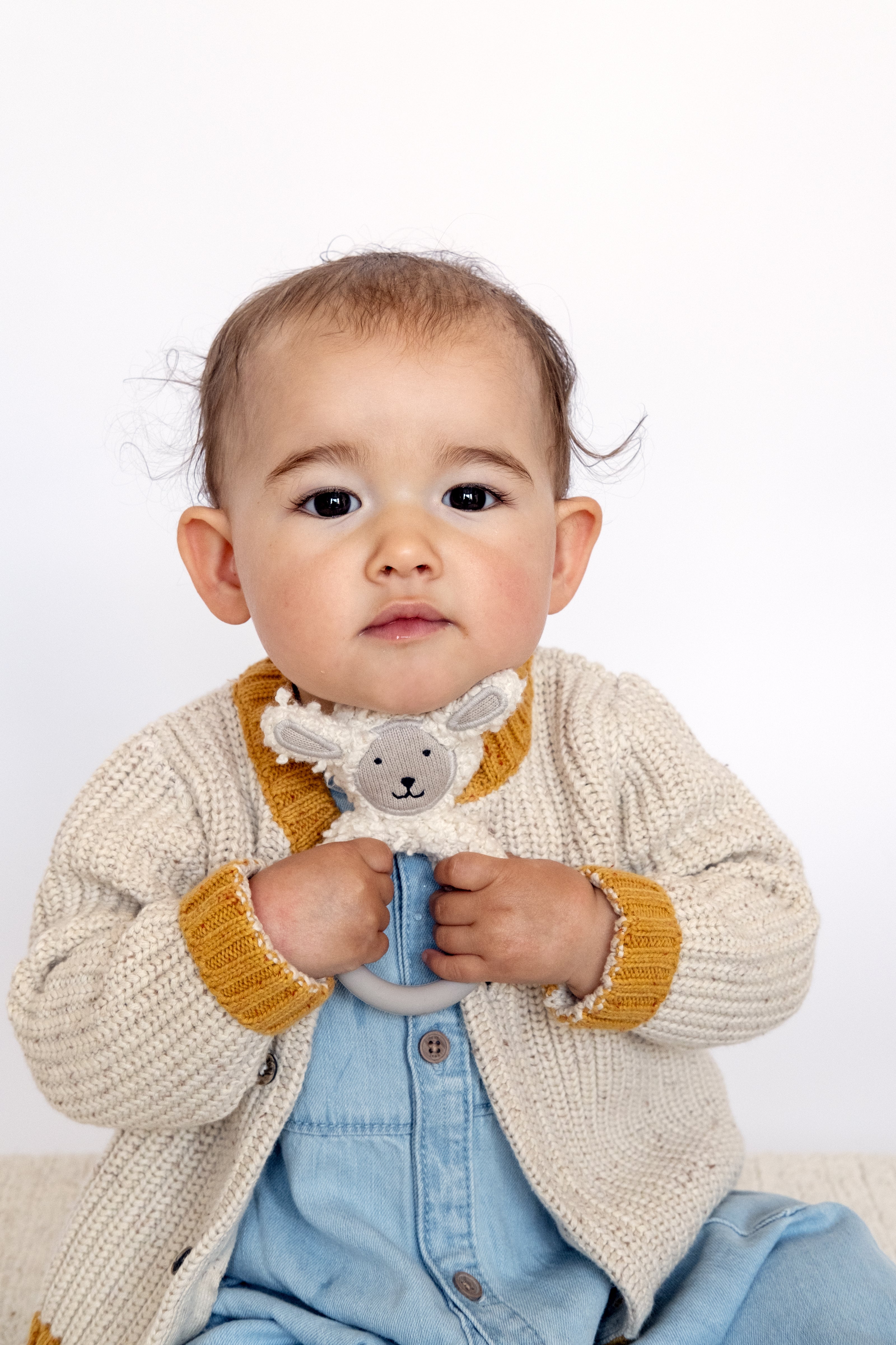 Sheep Teething Rattle