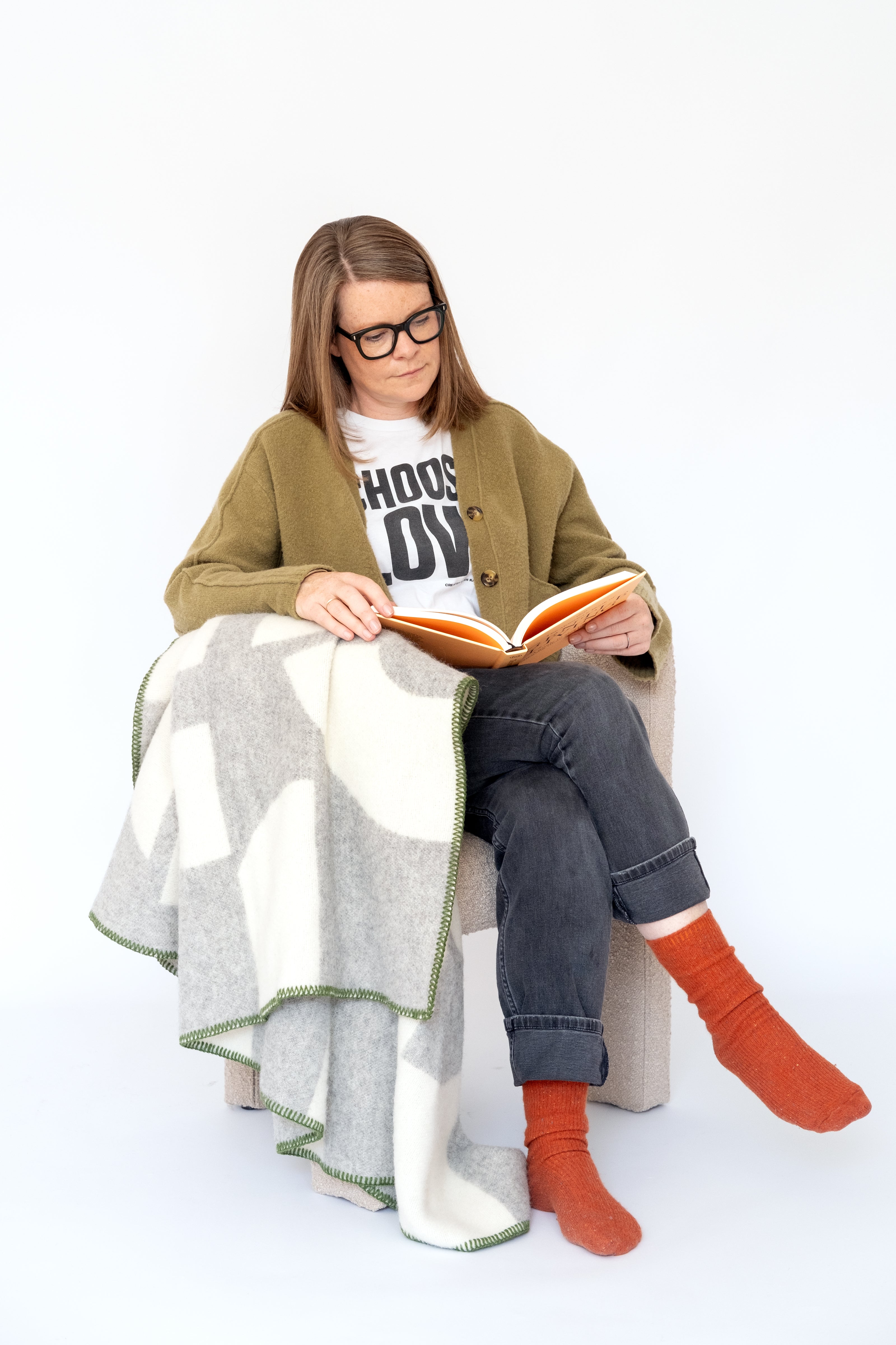 Deko Wool Blanket: Grey