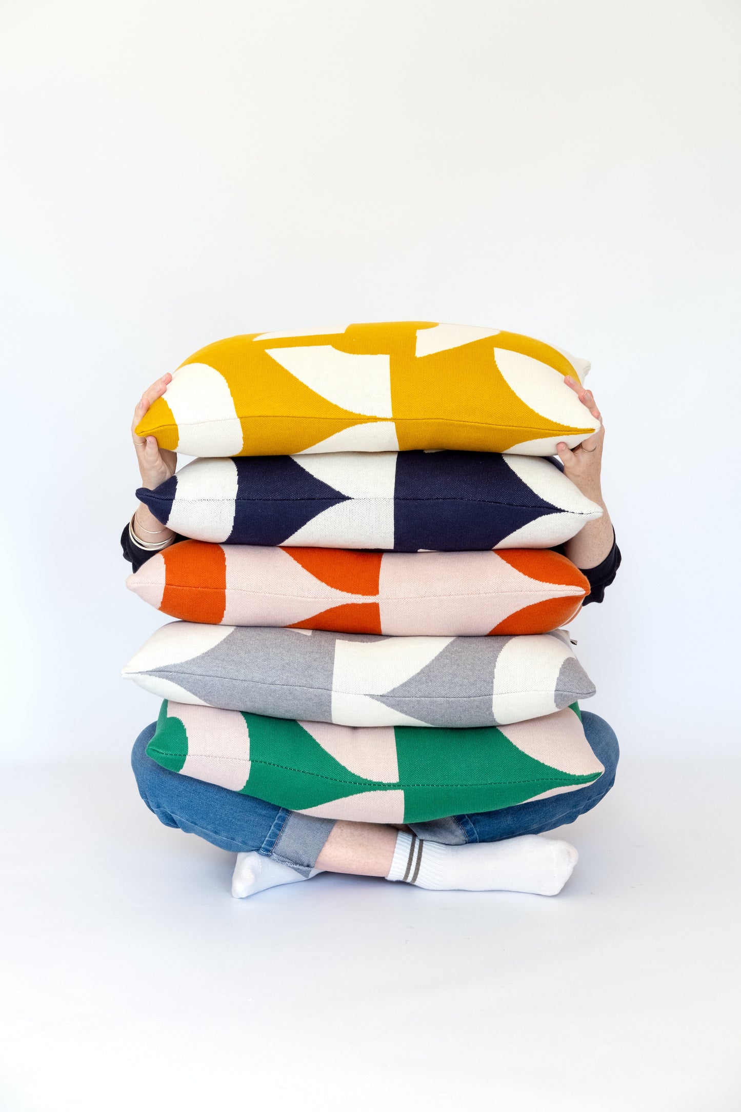 Deko Cushion Cover: Navy