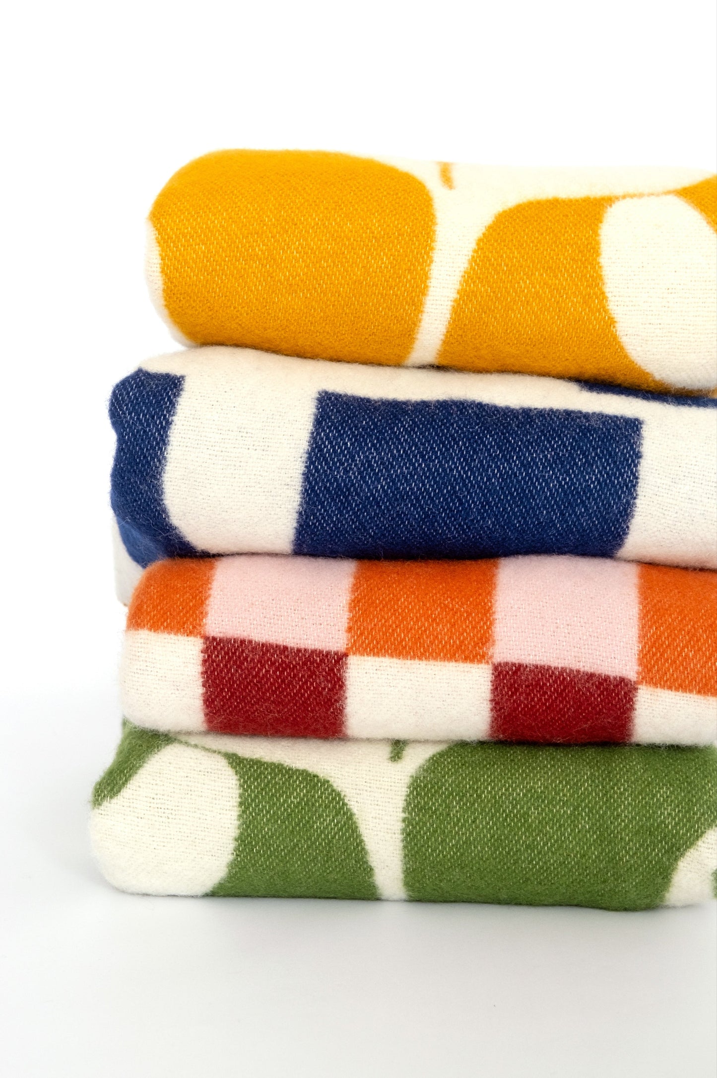 Deko Wool Blanket: Navy