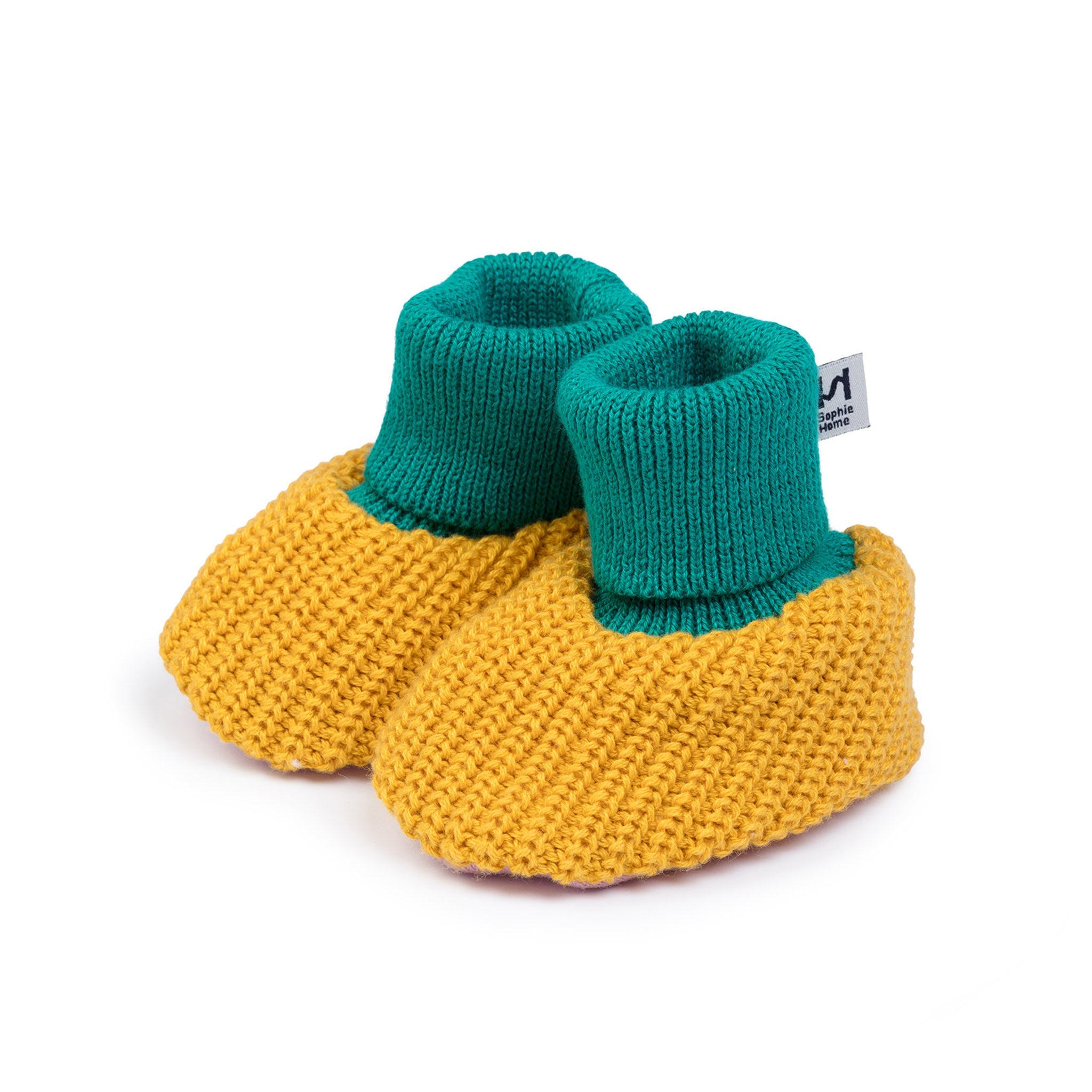 Choose Love Slipper Socks: Yellow