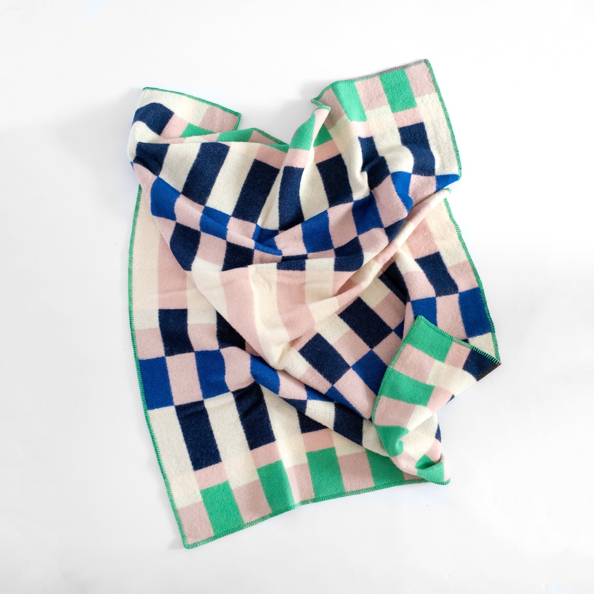 Studie Wool Blanket: Cobalt