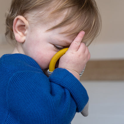 Zebra Teething Rattle