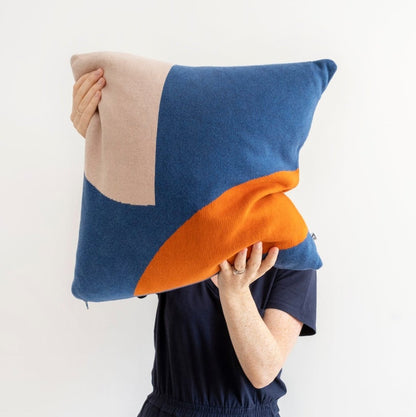 Ilo Cushion: Blue