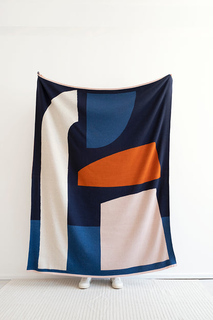 Form Throw: Navy