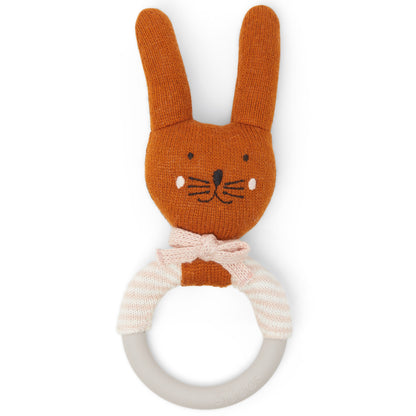 Rabbit Teething Rattle