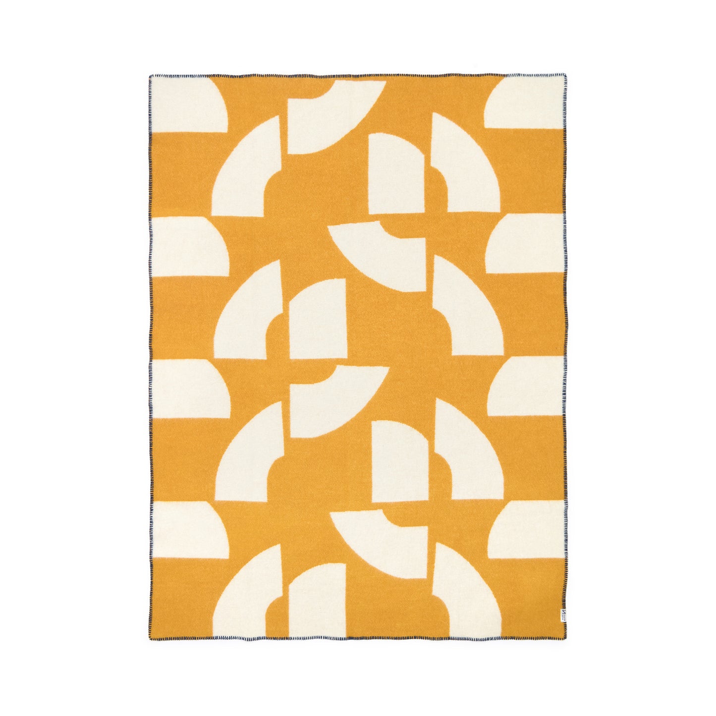 Deko Wool Blanket: Mustard