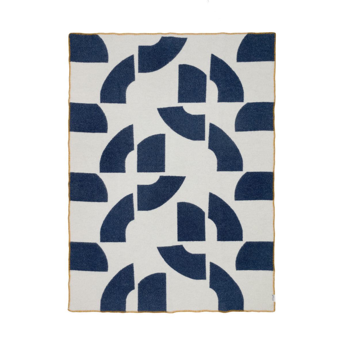 Deko Wool Blanket: Navy