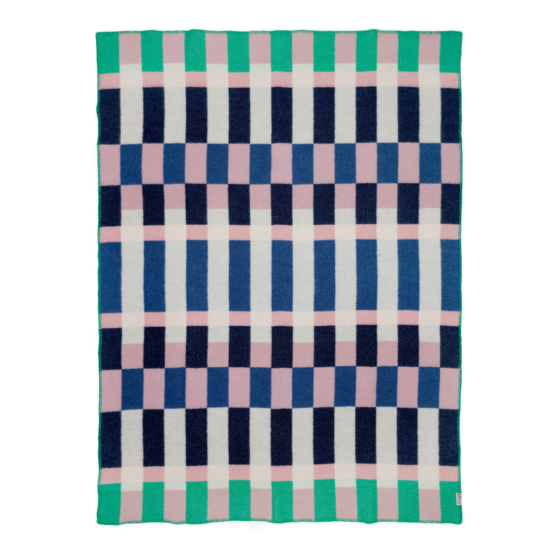 Studie Wool Blanket: Cobalt