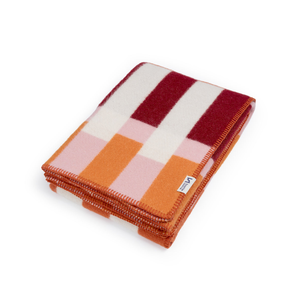 Studie Wool Blanket: Orange